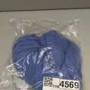 Unybwonn Women's Off Shoulder Mini Short Dress Bodycon Long Sleeve Crochet Sexy Going Out Mesh Elegant Sweater Dresses Blue (Large)