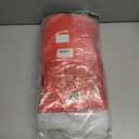 16 Pack Red Plastic Tablecloth for Round Tables, Premium Decorative Red Disposable Table Cloths for Parties, Bulk Round Party Table Cover for Birthday Wedding Anniversary Graduation, 84 Inch