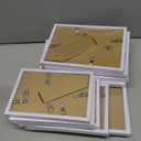 decorUhome Picture Frames Collage Wall Decor for Photo Gallery Display, Assorted Picture Frames set of 10 Including Two 8x10 / Four 5x7 / Four 4x6 for Family Wall Decor, White, 10 Pack