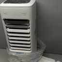 Windowless Air Conditioner Portable w/Aroma Box & Remote, Ventless Swamp Cooler Air Conditioner with 3-Gal Tank, Ice Packs Included