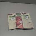 3 x AOYEGO Watercolor Roses Throw Pillow Cover Elegant Floral Bud Petal Romantic Plant Curl Bloom Botanical Pillow Case 18x18 Inch Decorative Cotton Linen Square Cushion for Home Couch Bed