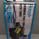 In/Above Ground Pool Pump, High Flow Powerful Self Priming Pool Pump with Timer,3 HP 8169 GPH 110V