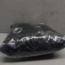 NICETOWN Bathroom Blackout Curtains and Drapes, Black Solid Thermal Insulated Grommet Blackout Drapery Panels for Window (2 Panels, 55 inches Wide by 68 inches Long, Black)