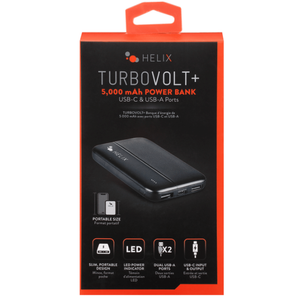 HELIX Turbo volt+ 5000 mAg Pover Bank
