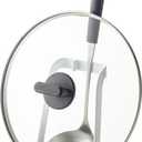 YAMAZAKI Home Tower Ladle Holder - Lid Stand For Utensils In Kitchen - Steel (Small, White)