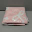 Tinideya Pink Bow Bathroom Rug 20 x 32 Inch Coquette Cute Bath Mat for Bathroom Non Slip Absorbent Bow Bath Mat for College Dorm Vanity Shower Bedroom Kitchen Bedroom Decor Valentine's Day Gifts