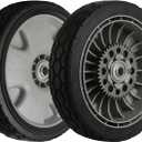 (2 Pack) Replacement Lawn Mower Rear Wheels 9" for 42710-VH7-010ZA 42710-VH7-000 42710-VH7-000ZA - Compatible with HRR216 HRX217 Honda Propelled Mower