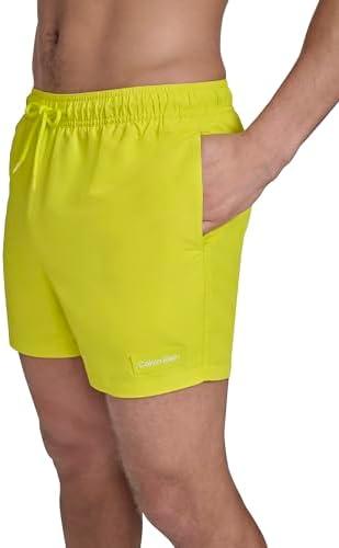 Calvin Klein Men's Volley Quick Dry Lightweight Swim Trunk, Large