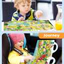 Benresive Reusable Sticker Book for Toddlers, Stickers for Kids, Travel Toys for Arts & Crafts Activities, Birthday Gift for Boys & Girls, Farm, Animal and Season Themes