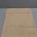 ITSOFT Memory Foam Bath Mat 24x16, Non Slip, Machine Washable, Quick Dry & Absorbent Rugs, Bath Mats for Bathroom Floor, Tub & Shower, Bathroom Rug, Beige