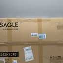 VASAGLE Computer Desk, Steel Frame Gaming Desk for Home Office, 47.2 Inch