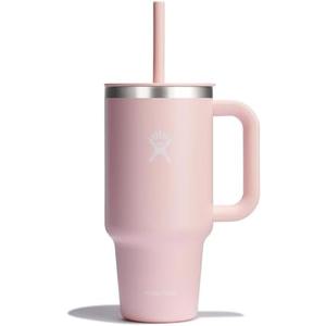 Hydro Flask 32 Oz Travel Tumbler with Handle, Lid - Insulated Stainless Steel in Trillium