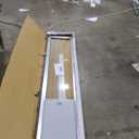 Ideal Pet Products Aluminum Pet Patio Door, Adjustable Height 77-5/8" to 80-3/8", 10-1/2" x 15" Flap Size, Mill/Silver