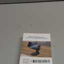 DEERLAMN Cell Phone Stand for Desk, Height Adjustable Cell Phone Holder Portable Desktop Stand, Travel Home Office Desk Accessories Compatible with iPhone 16/15/14/13/12/11 All Smartphone - Light Blue