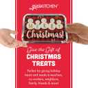 2 x GIA'SKITCHEN Disposable Aluminum Pans with Lids, 24 Piece, Set of 12 - Heavy Duty Foil Pans with Lids Perfect for Leftovers, Holiday Treats, Gift Giving - Assorted Snowman Rectangular