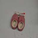 Dearfoams Cozy Comfort Mixed Material Clog Slippers, Rosewood, Size 13/1