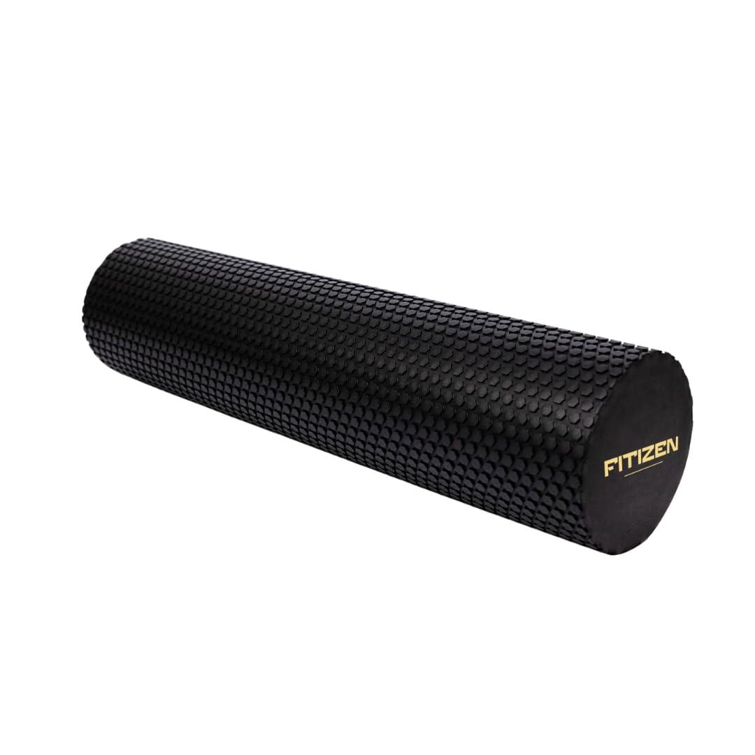 24 x 6 in Foam Roller for Back & Legs Fitizen Large Deep Tissue Muscle Recovery Roller for the Active Citizen, Firm EVA Foam for Physical Therapy, Yoga & Pilates by FitNation