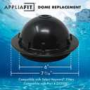 AppliaFit Dome Lid Replacement Compatible with Hayward SX200K for Select Hayward Sand Filters