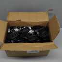 100Pcs Shade Cloth Clips, Sun Shade Clips - Black Plastic Heavy Duty Garden Net Clamps for Sun Shade Net, Gardening Shade Cloth, Anti Bird Netting, Removable & Reusable Windproof Awning Clamp (Black)