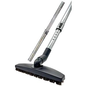 Vacuum Floor Brush & Extension Wand for Vacuum Cleaners with 1 ¼ inch (1.25'') (32mm) Inner Diameter with Horse Hair Soft Bristles - Hardwood Floor Attachment & Vacuum Extension Tube