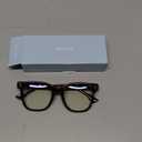 miyya Blue Light Glasses for Women & Men Oversized UV & Blue Light Blocker Chunky Frames, Stylish Eyewear Accessories