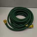 Garden Hose 25 ft NON-EXPANDABLE Water Hose, Flexible & Lightweight Kink Resistant Hybrid Hose, Leak-Proof Heavy Duty, Super Durable Fabric with 3/4" Solid Brass Connectors