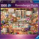 Ravensburger All Seasons Flower Shop 1000 Piece Jigsaw Puzzle | Explore Colorful Botanical Arrangements | from The Bestselling Puzzle Brand Worldwide | Enhanced Anti-Glare Surface