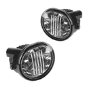 Driving Fog Lights Lamps Replacement for 20032008 Toyota Matrix, 20032008 Pontiac Vibe, 20042010 Scion TC with 9006 12V 51W Halogen Bulbs& Wire harness kit (Clear Lens)