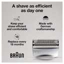 Braun Series 7 70S Electric Shaver Head Replacement Cassette Silver
