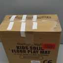 ProSource Foam Puzzle Floor Play Mat for Kids and Babies with Solid Colors, 36 or 16 Interlocking Tiles with Borders, Assorted