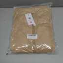 MEROKEETY Womens 2025 Puffer Vest Sleeveless Zip Up Quilted Coat Stand Collar Gilet Jacket With Pockets (Small, Khaki)