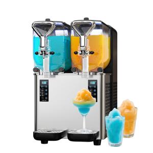 Slushy Machine for Home, 1.6 Gallons Slushie Machine for Commercial & Home Use, 500W High Power Ice-Free Margarita Machine for Parties/Bars, Frozen Drink Machine with Quick Cooling System