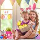 8 Pieces Jumbo Surprise Golden Easter Eggs Fillers with Eye-pop Fidget Toys, Easter Basket Stuffers Large Easter Eggs with Toys Inside, Easter Egg Hunts Party Favors for Kids Boys Girls Toddler Teens