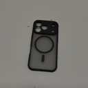 MOCCA Magnetic for iPhone 17 Pro Case, (Compatible with Magsafe) (16FT Military Grade Protection) Full Camera Protection Anti-Fingerprint Slim Translucent Matte Phone Cover 6.3",Black