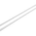 2pcs Carbon Steel Telescopic Pole No Drill Shower Curtain Rod Matte Extra Wide Bathroom Door Curtain Rod