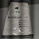 100% Blackout Shield Linen Blackout Curtains for Bedroom 96 Inches Long, Back Tab/Rod Pocket Living Room Drapes, Thermal Insulated Blackout Curtains 2 Panels Set, 50" W x 96" L,Cream