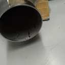 Universal 4 to 6 Inch Exhaust Elbow with Clamp, Chrome & Black Spraying Diesel Exhaust Tip for Trucks and Cars