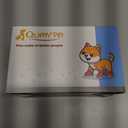 QUMY Dog Shoes for Large Dogs, Medium Dog Boots & Paw Protectors for Winter Snowy Day, Summer Hot Pavement, Water-Resistant in Rainy Weather, Outdoor Walking, Indoor Hardfloors Skid-Resistant Sole (Size 1: 1.8''x2.3''(W*L) (Pack of 4))