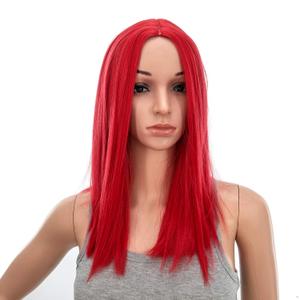 Wig for Women Straight Red Hair 15 inch