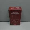 6 Packs Christmas Bell Solar Garden Lights with 8 Light Modes, 21.65 Inches Tall Christmas Outdoor Light with 20 LEDs Each, Solar Outdoor Xmas Decor for Garden, Path, Patio (Warm White)