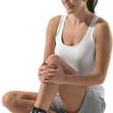 AIRCAST A60 Ankle Support for Sprained Ankles & Injury Protection - Waterproof, Large