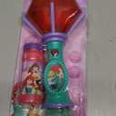 Little Kids Disney Little Mermaid Lights and Sound Musical Bubble Wand, Bubble Solution Included, Multi