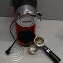 Imusa 4 Cup Epic Electric Espresso/Cappuccino Maker (Cafe Cubano, Cortadito, Colada, Cafe con Leche), Red