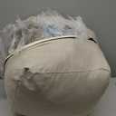 Sofa Sack Bean Bag Chair - Plush, Ultra Soft - Memory Foam Bean Bag Chair with Faux Rabbit Fur Cover - Stuffed Foam Filled Furniture and Accessories for Dorm Room 3 Feet - Gray