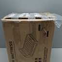 Queen Air Mattress with Headboard – Built-in Rechargeable Pump,18 Inch Inflatable Mattress，Plush Dutch Velvet – Portable Inflatable Bed for Camping, Guests & Home(Grey)