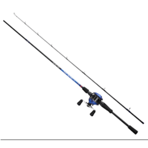 South Bend Eclipse Spincast 5'6" Combo w/Kit 2-Pc Blue Right Handed