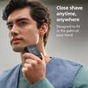 Philips Norelco Shaver 500 Series - Compact Electric Shaver, Lift & Cut System, SteelPrecision Blades, 3D Floating Heads, Wet & Dry Shave, Travel Case, Travel Lock, Magnetic Cap, Model S591/94