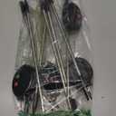 Solar Garden Firework Lights Outdoor Waterproof, 4 Pack Solar Lighting with 8 Lighting Modes , 120 LED Sparklers String Lights for Outside Decor Yard Pathway Halloween Decorations(Colorful)