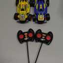 Kidzlane Kids Remote Control Cars  2 Race Cars Racing Together with All-Direction Drive, 35 ft Range - 2 Pack Remote Control Car Set for Kids - Remote Control car for Boys 4-7 & 8-12