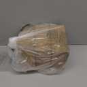 Modern Metal Door Lever Reversible Handle Easy Install Smooth for Interior/Exterior Homes Modern Door Handle for Home (Silver)